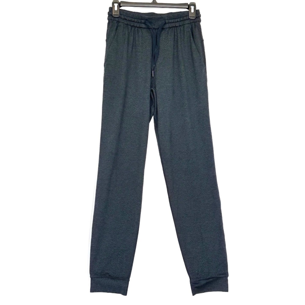 Mens Lululemon Soft‎ Jersey Jogger XS Heathered Navy M5BBYS Sweatpants